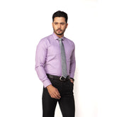 Shirt:Full Sleeve Blue Door_Regular Fit_  Dobby_288#1